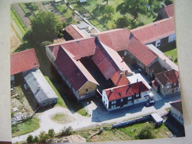 Bauergehöft als Vierseitenhof