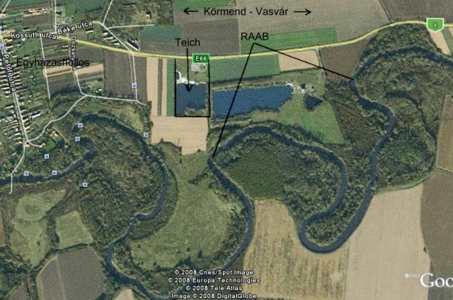 Teichanlage in Ungarn, 30Km von Österreich