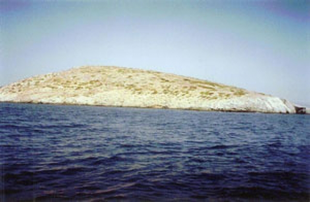 Eine eigene Insel nahe Naxos/Griechenland