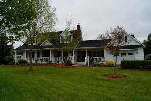 Imposantes Anwesen am Meer in Nova Scotia, KANADA