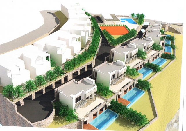 Investitionsprojekt für die Errichtung einer Ferienanlage in Bodrum