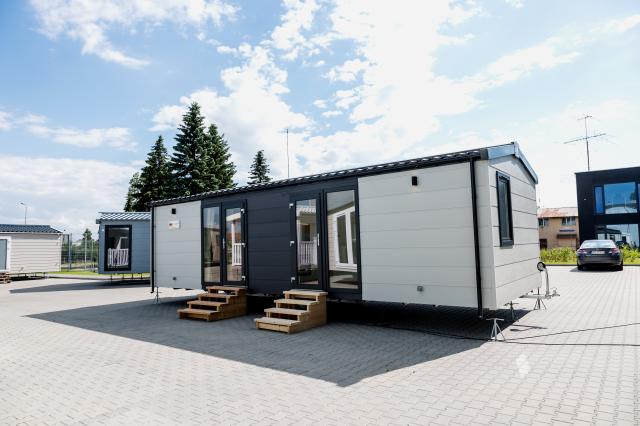 Mobilheim, Chalet, Ferienhaus - Hotel Solution 3 (12 x 4 m)