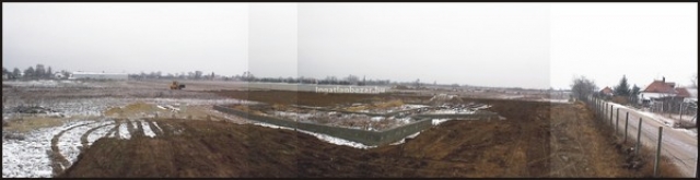 Industiegrundstück (Grundbuchnummer 0619/143) in Kecskemet (86 km südlich von 