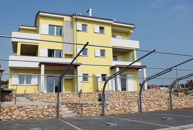 Neubau Eigentumswohnung mit Meerblick Kroatien /Novalja