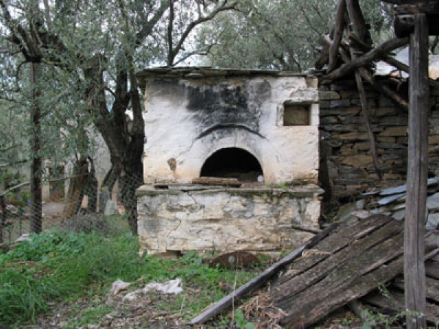 Altes Natursteinhaus auf dem Pilion/Mittelgriechenland