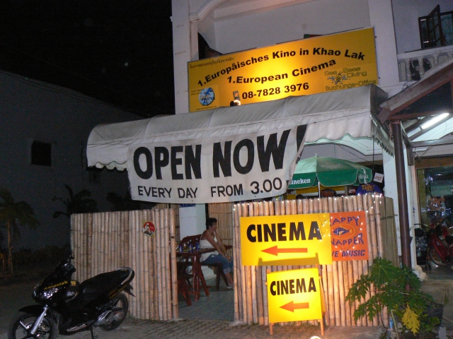 Dive Guide Geschäft, Kino, Disco in Thailand