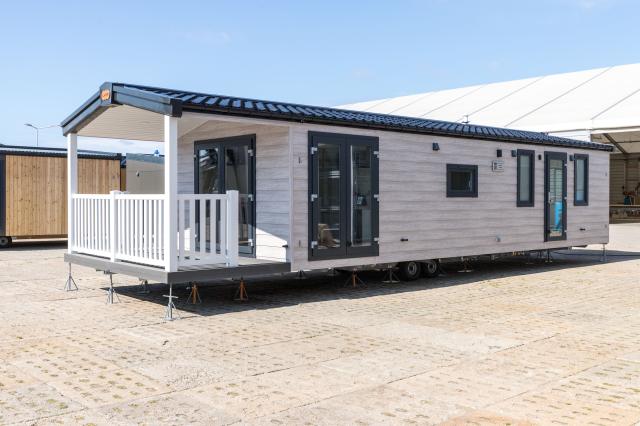 Mobilheim, Chalet, Ferienhaus - Hollum T. (10 x 4 m) - auch mit Stellplatz!