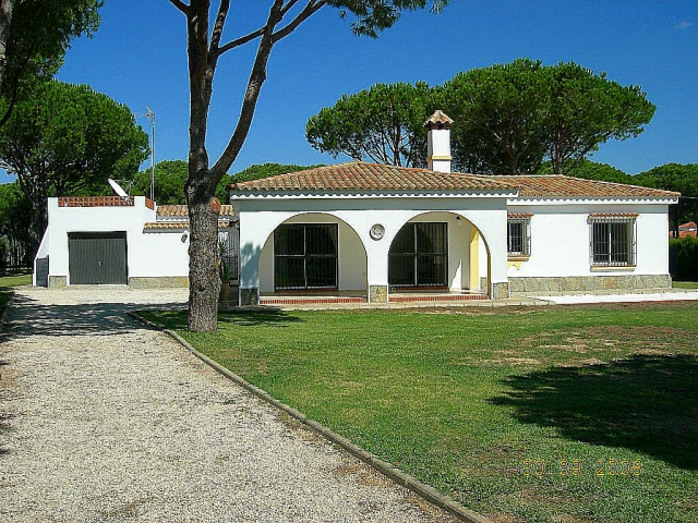 Villa direkt am Golfplatz von San Andres in Chiclana de la Frontera