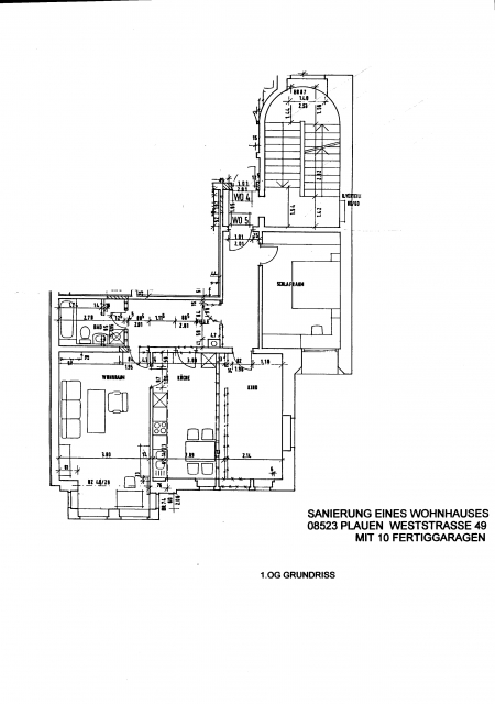 Plauen, 3-Raum-Wohnung
