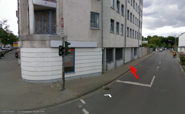 Garage in Köln-Nippes auf der Neusser Str.381 Ecke Niehler Kirchweg zu vermiete