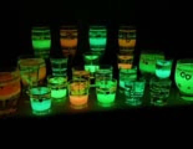 Glow in the dark paints for airbrushing, auto-tuning! High-luminescent paints!