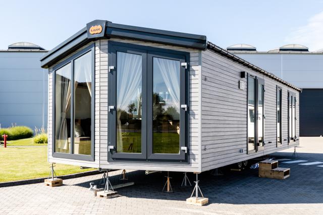 Mobilheim, Chalet, Ferienhaus, Tiny House - PAG (10,64 x 3,74 m) - auch mit Stel