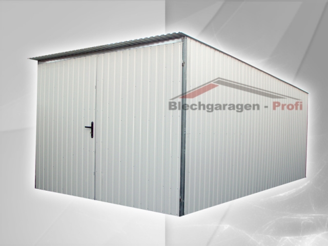 Garage Blechgarage Metallgarage Schuppen Fertiggarage Lager - 3x5