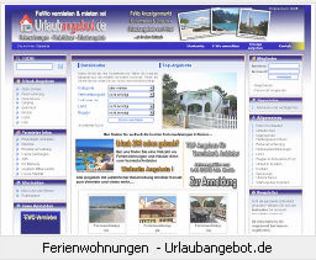 FeWo Markt Urlaubangebot.de Ferienwohnungen....