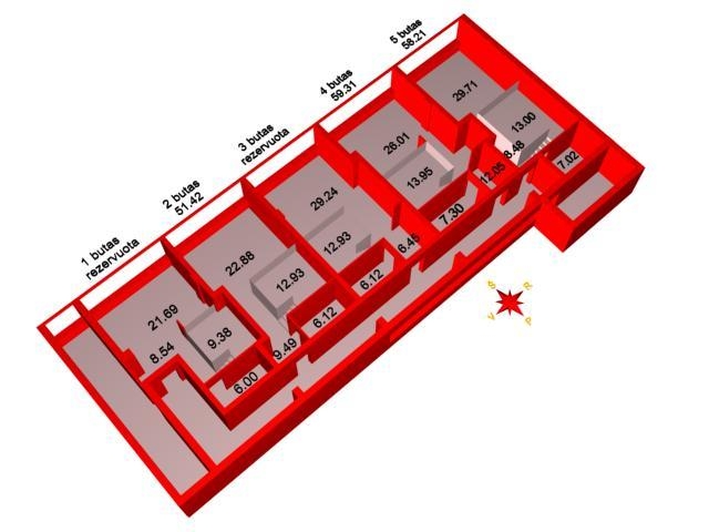 Die ausnehmenden Apartments in Kaunas(Litauen)