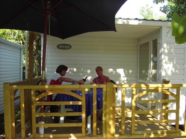 Mobilheime-Chalets am herrlichen Strand von St.Tropez