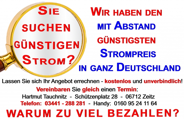 Strompreise explodieren !  Warum wollen Sie zu bezahlen???  Wir haben die Lösun
