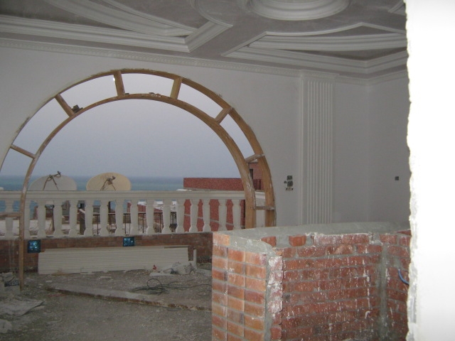 Luxusappartment hoch über den Dächern der Stadt