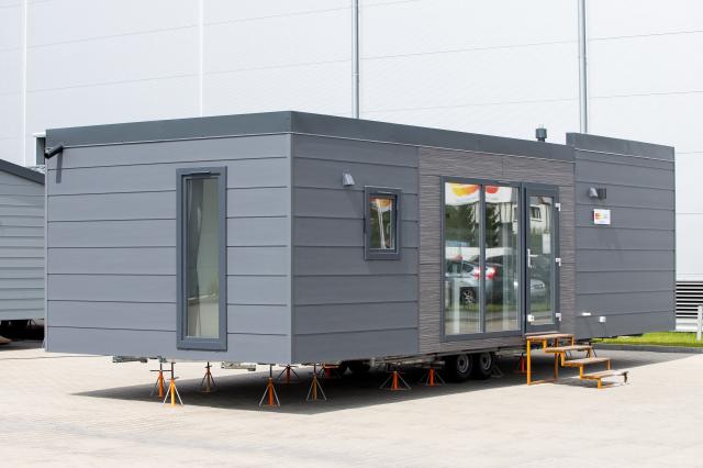 Mobilheim, Chalet, Ferienhaus - Joli (10,4 x 4 m) - auch mit Stellplatz!