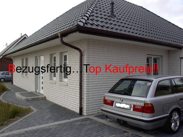Weißer Emsland Traum Winkelwalmdach Bungalow nähe Lingen!