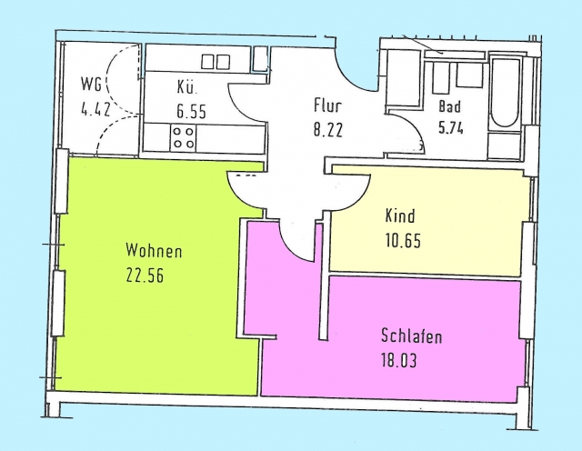 Nachmieter gesucht 3 Zimmer-Wohnung, Friederike-Nadig Str, 12355 RUDOW BERLIN