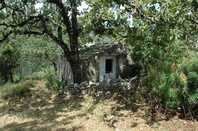 Altes Natursteinhaus auf Korfu/Griechenland