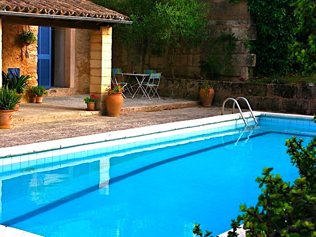Mallorca Finca mit Pool Internet DSL bei Sant Llorenc günstig buchen für bis z