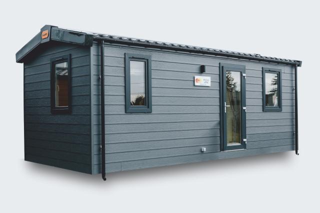 Mobilheim, Chalet, Ferienhaus - Picollo Leone (6,6 x 2,9 m) - auch mit Stellplat