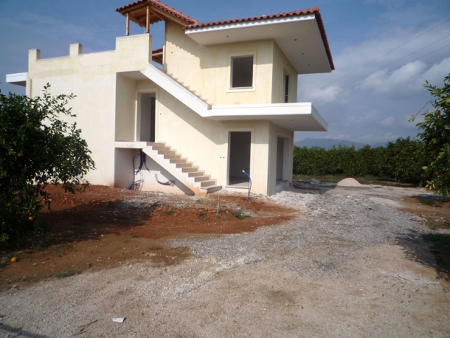 Unser Neubau Einfamilienhaus nahe der Stadt Nafplion/Peloponnes/Griechenland