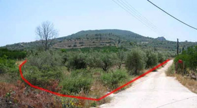 Schoenes Baugrundstueck nahe Nafplio/Griechenland