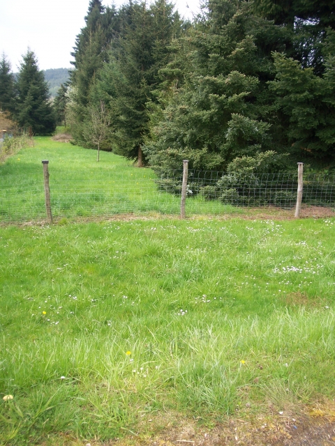 Bauplatz voll erschlossen mit GROßEM Grundstück von Privat