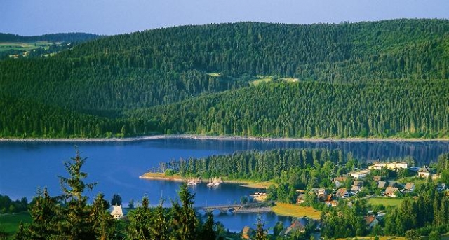 Schluchsee im Schwarzwald Hotel-Garni in top Zustand