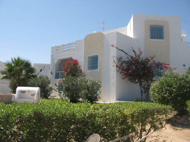 Ferienwohnung Djerba / 1 Schlafzimmer: Vermietung Ferienhaus in Sidi Bakour / To