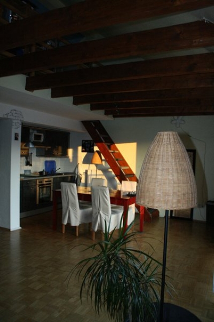 Loft/Maisonettewohnung in industrieller Lage, Balkon, überdachter Stellplatz, 2
